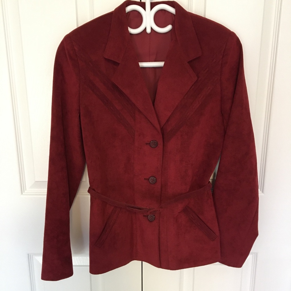 Vintage ULTRA SUEDE OLYMPIC FASHIONS Blazer Jacket